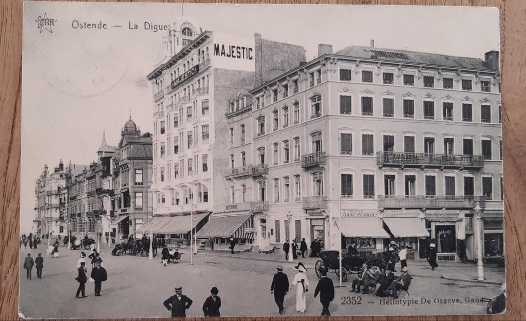 OOSTENDE OSTENDE hotel MAJESTIC  DIGUE, Verzamelen, Ophalen