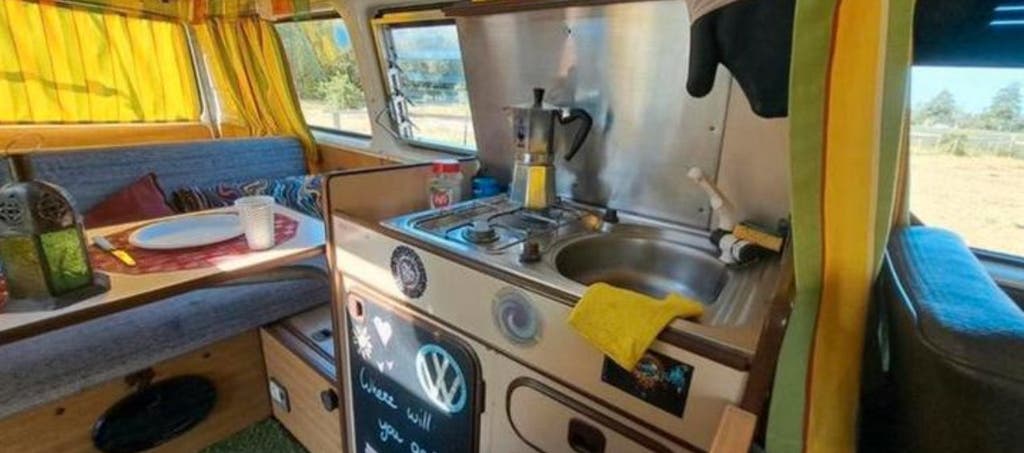Volkswagen California T3 Camper Vanagon Westfalia 6 personen, foto 4