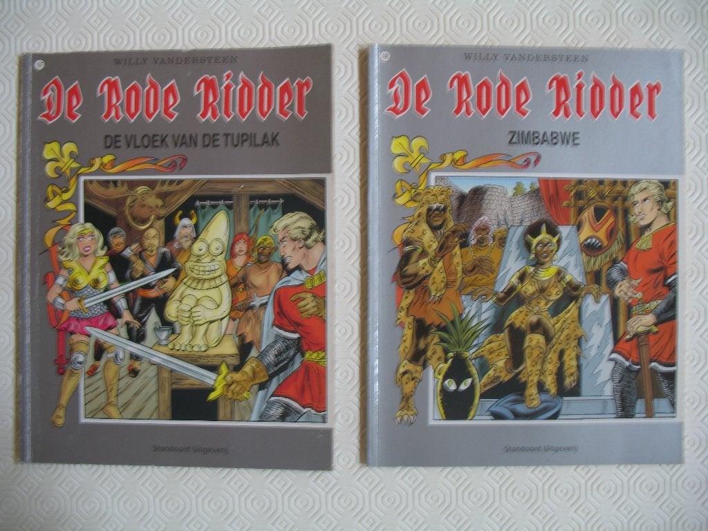 De Rode ridder, nr 197 en 198, 1ste druk, Meerdere stripboeken, Ophalen of Verzenden, Zo goed als nieuw