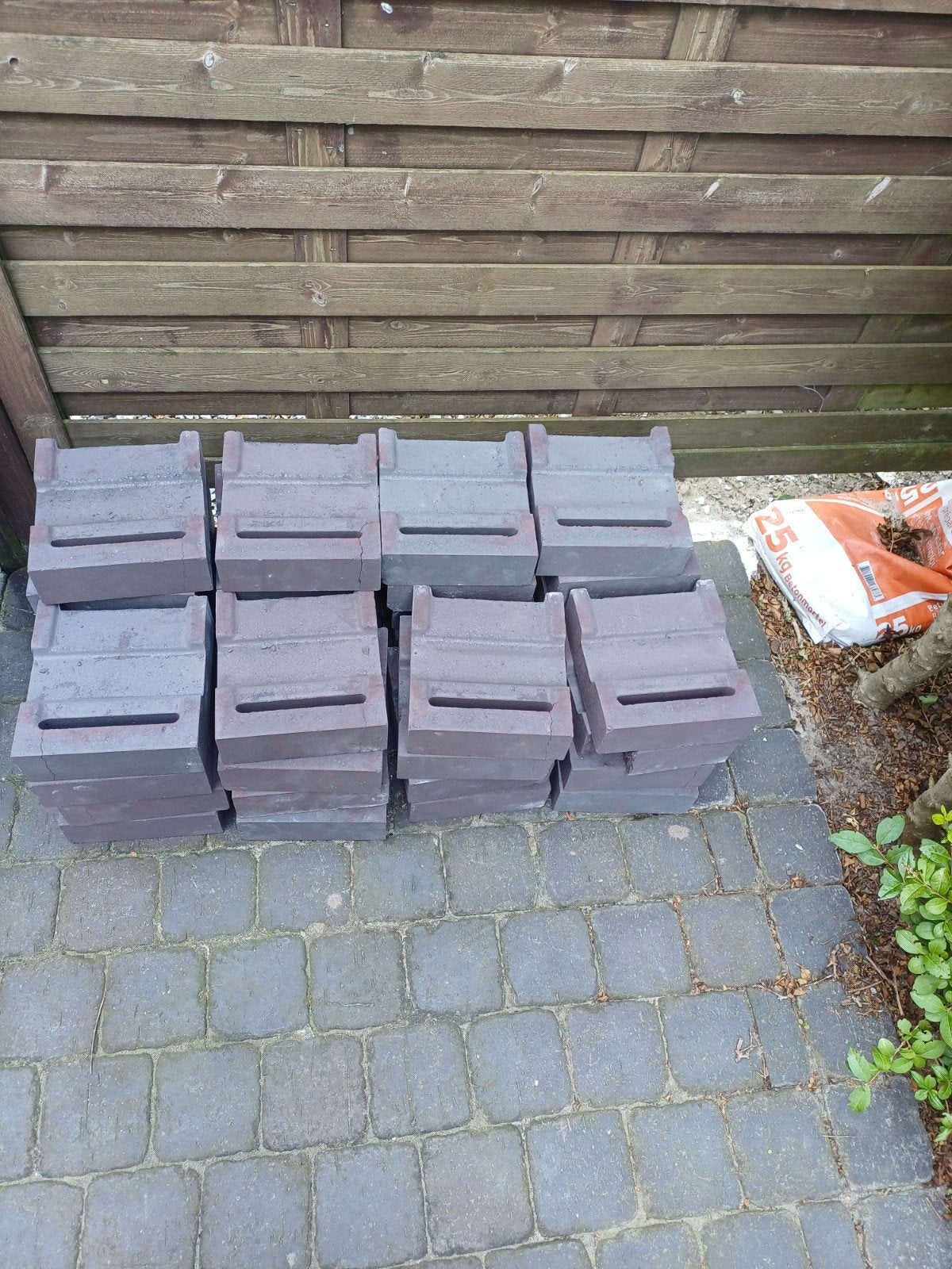 Stenen van accumulatie kachel, Bricolage & Construction, Briques, Enlèvement, Utilisé, Autres types