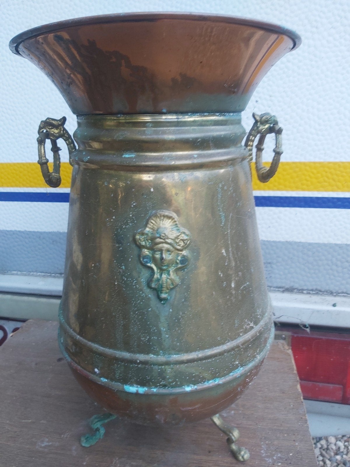 Pot Cuivre style Napoléon, Enlèvement, Cuivre