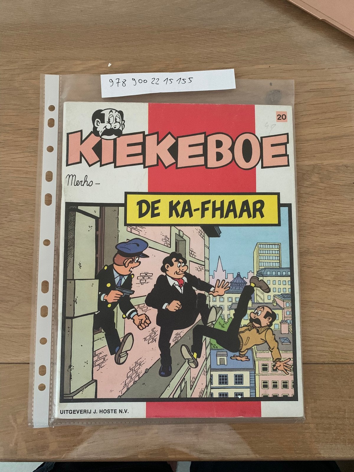 Merho - Kiekeboe - De ka-fhaar (eerste druk), Enlèvement ou Envoi, Comme neuf