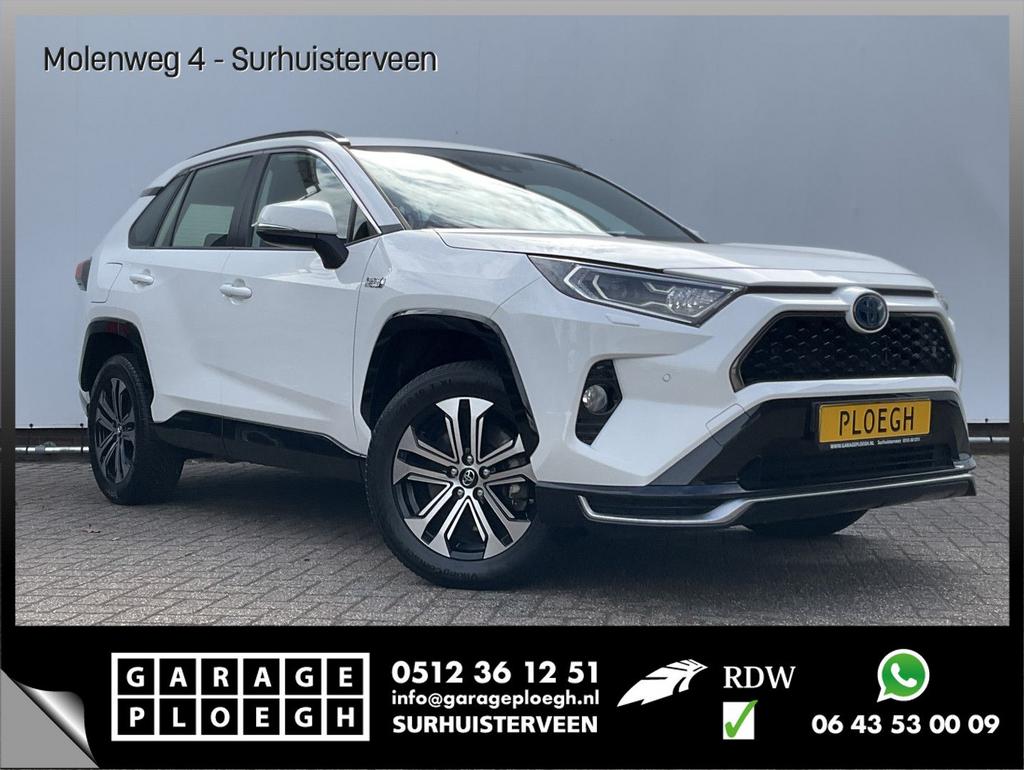 Toyota RAV 4 2.5 Plug-in Hybrid AWD Carplay Adapt.Cruise Cam, Auto's, Toyota, Automaat, Wit, Bedrijf, Hybride Elektrisch/Benzine