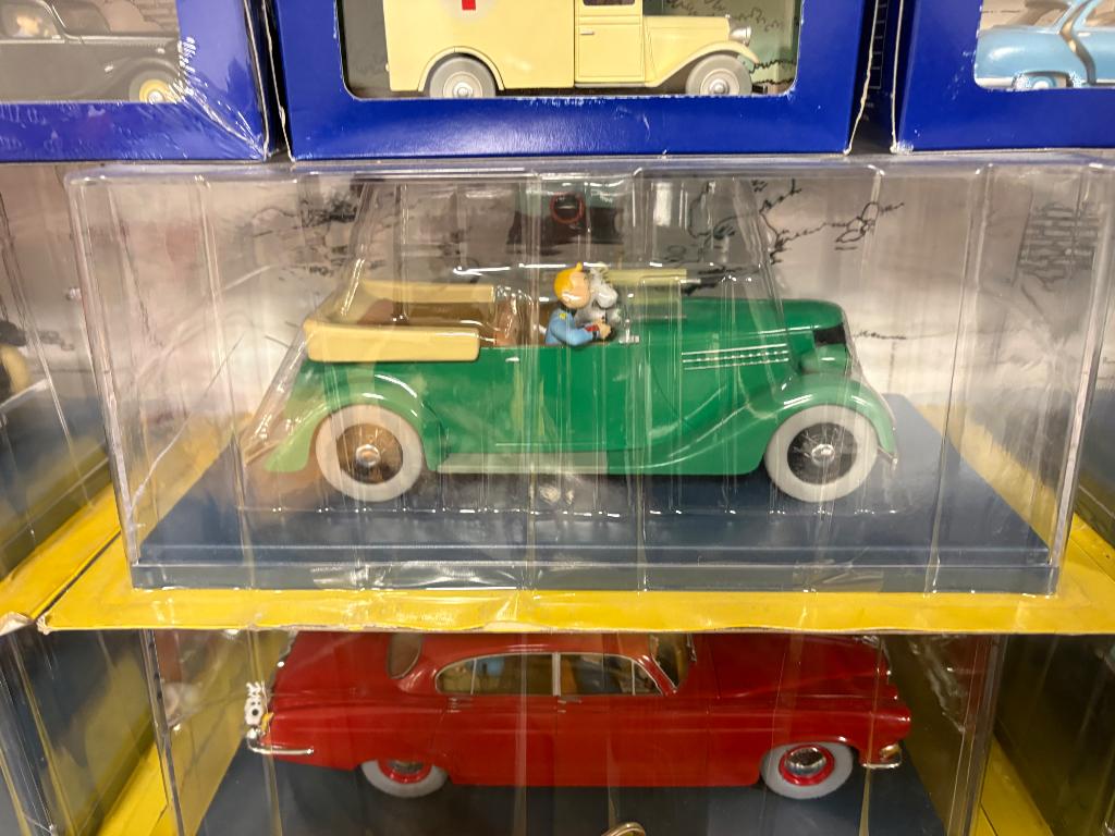 Kuifje auto’s 1/24 schaal, Ophalen of Verzenden, Kuifje, Nieuw, Beeldje of Figuurtje