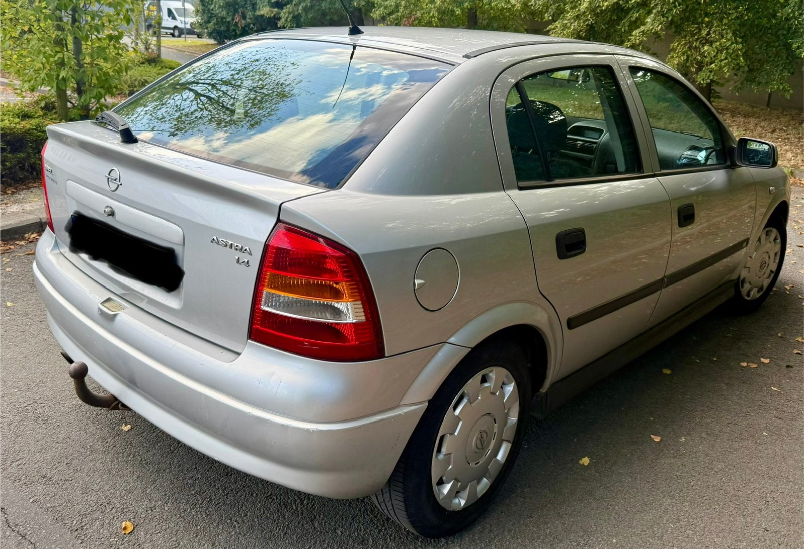 Opel Astra 1.4 Benzine Euro4 Automaat Gekeurd vvk, Autos, Opel, 1395 cm³, Argent ou Gris, Achat, 5 portes