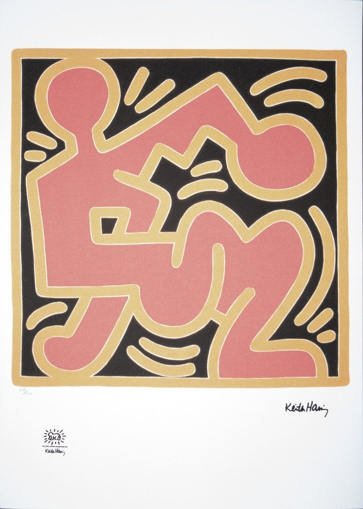Keith Haring (After) - 1990s, Antiek en Kunst, Kunst | Litho's en Zeefdrukken, Ophalen of Verzenden