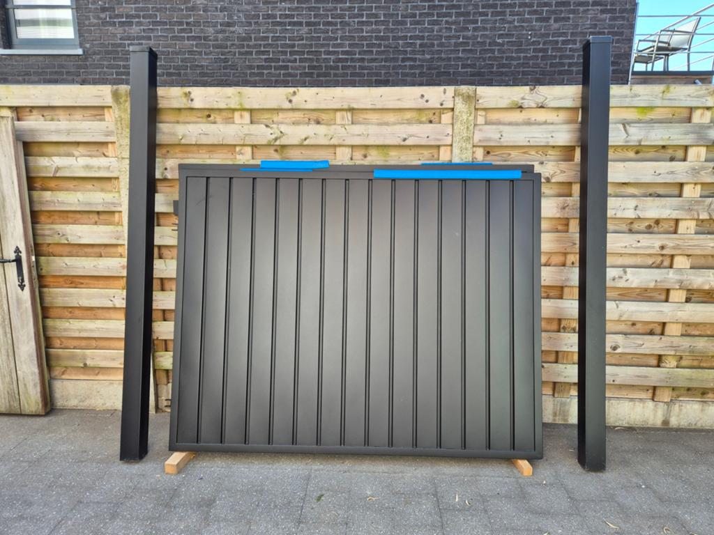Metalen tuinpoort 4m breed, Tuin en Terras, Ophalen, Nieuw, 150 tot 200 cm, IJzer
