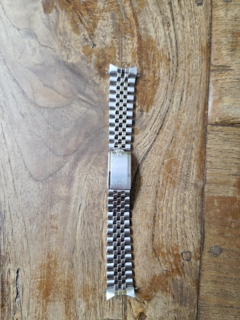 Rolex 6251H Vintage Jubilee horlogeband - Bracelet, Ophalen, Polshorloge, Leer, Gebruikt