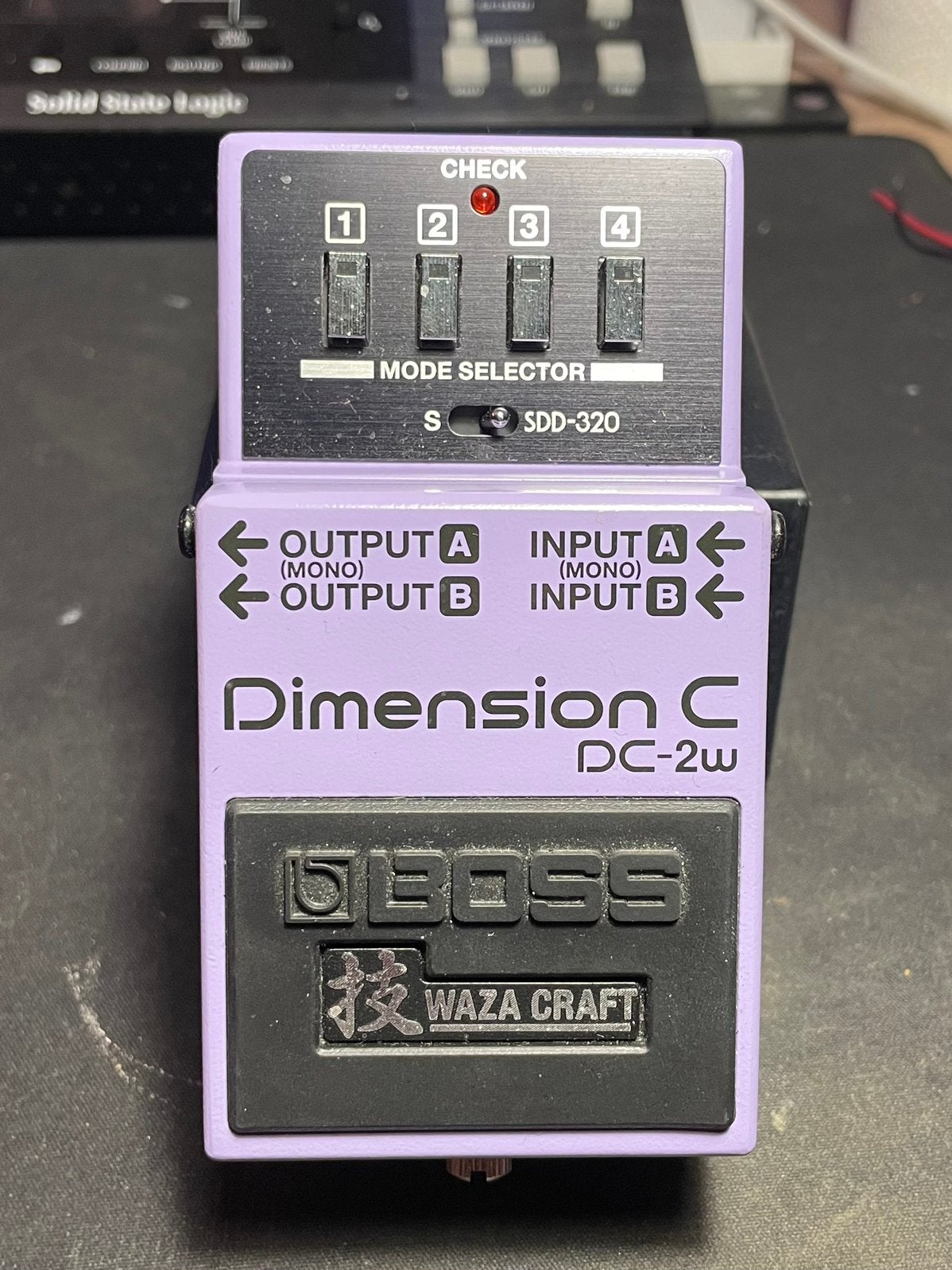 Boss DC-2W Dimension C Waza Craft – Stereo Chorus, Musique & Instruments, Effets, Comme neuf, Chorus, Enlèvement