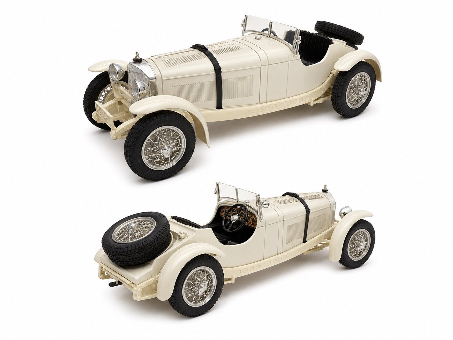 Polistil Mercedes-Benz SSKL 1931 1:16 Made in Italy, Ophalen, Zo goed als nieuw, Auto