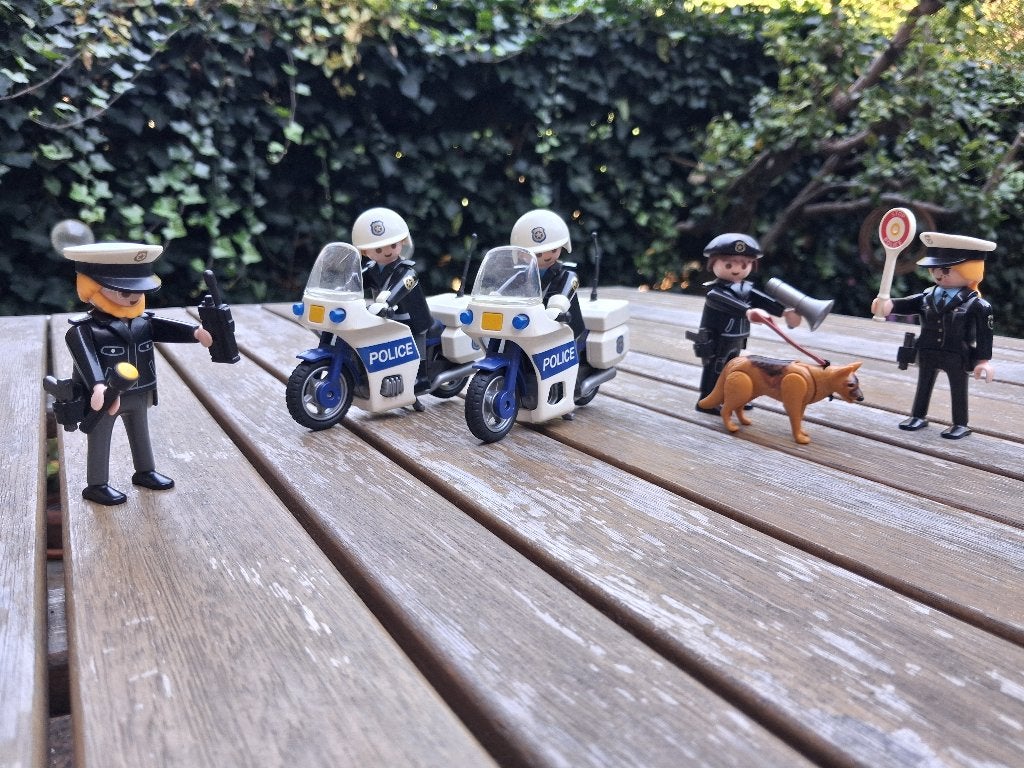 Playmobil Set 3986 - Police, Utilisé, City life, Figurines, Kit complet