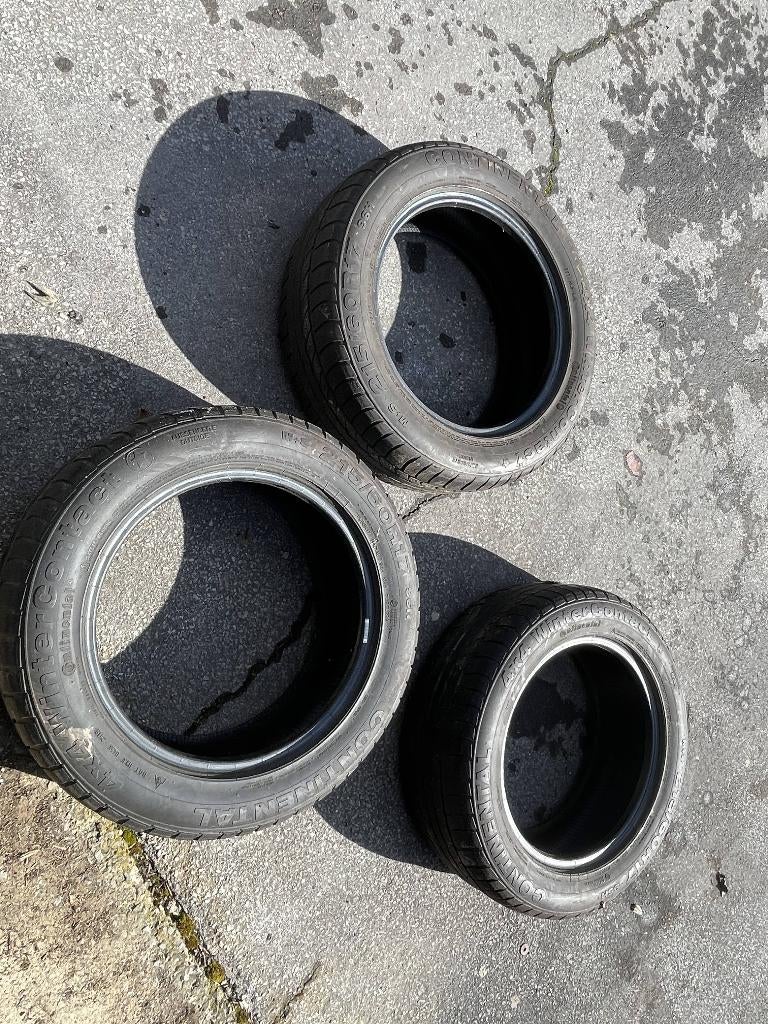 3 pneus continental contact 215-60-R17, 215 mm, 4 Saisons, Véhicule de tourisme, Enlèvement