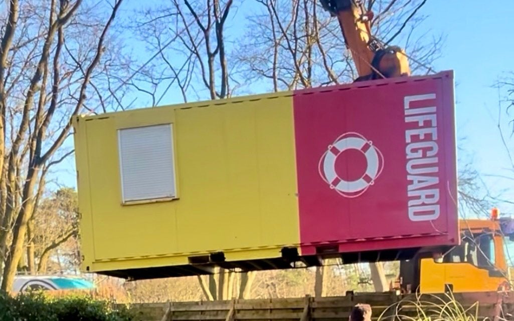 Container 20ft., Doe-het-zelf en Bouw, Ophalen