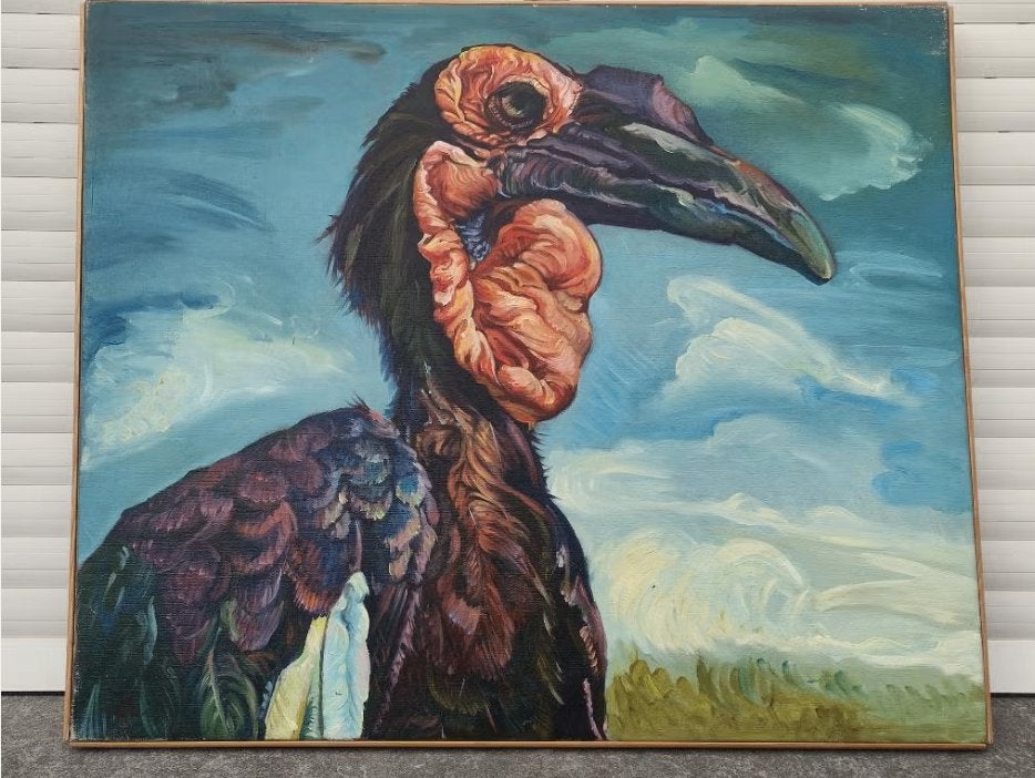 huile sur toile de henriette dessers, Antiquités & Art, Enlèvement ou Envoi, Toile