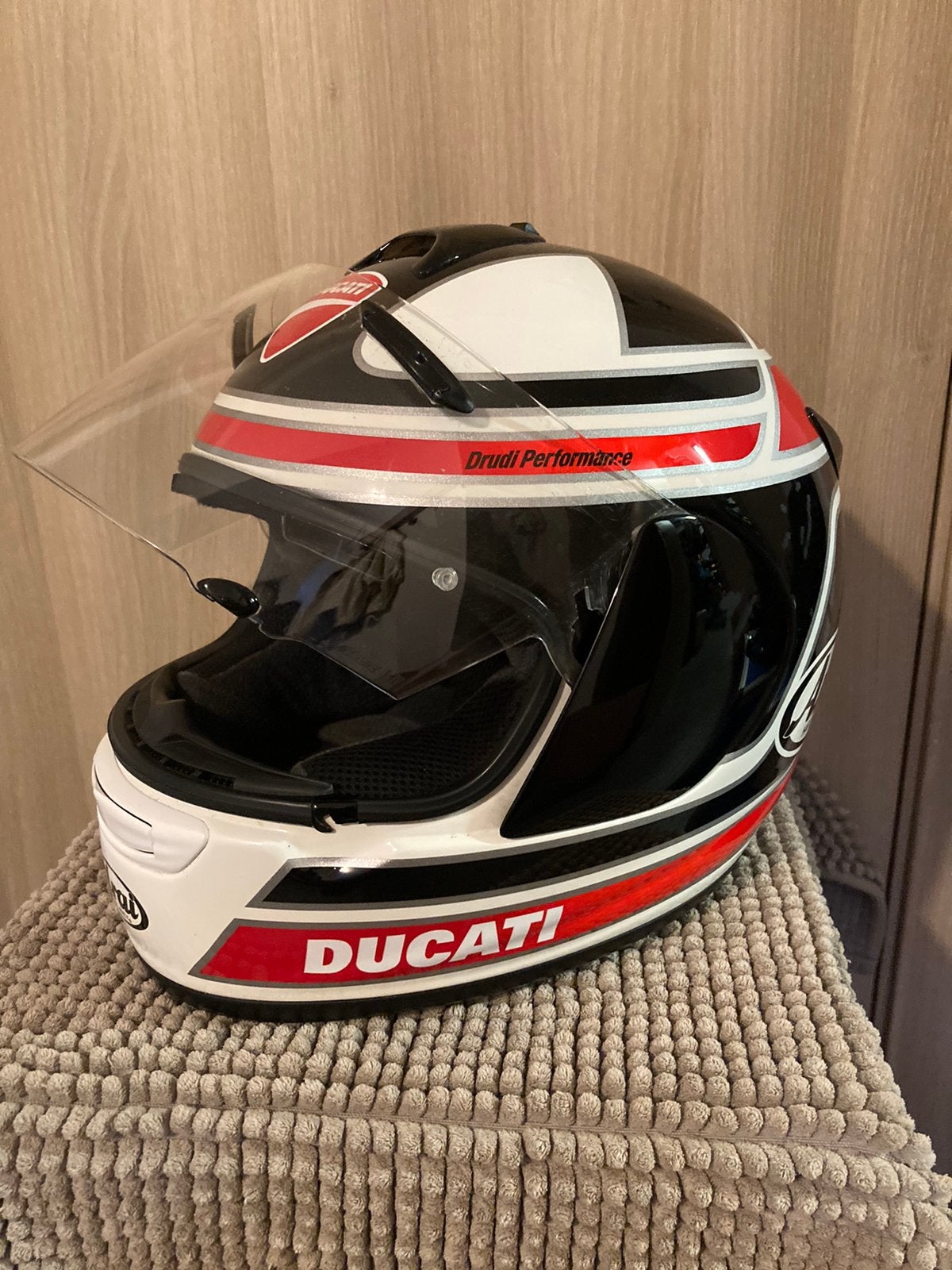 Arai Ducati helm, Motoren, Kleding | Motorhelmen, Ophalen, L, Integraalhelm, Arai