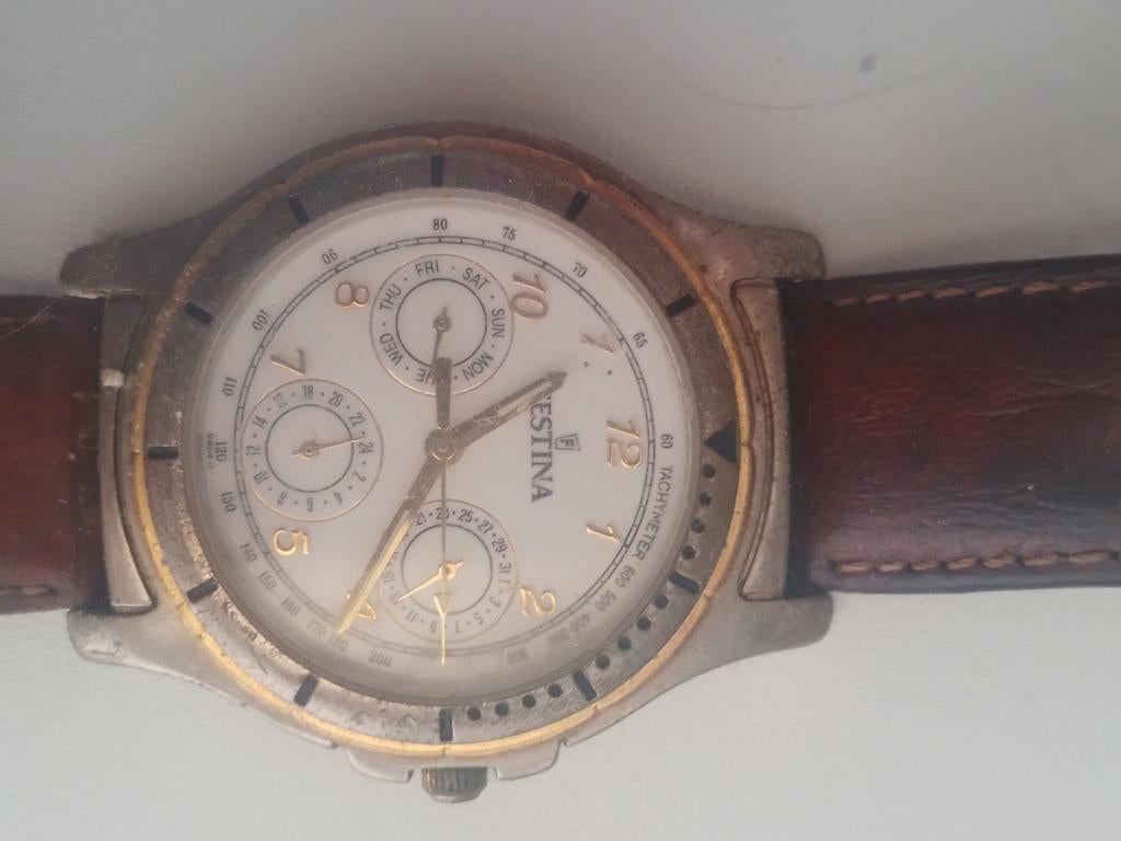 Festina horloge, Ophalen