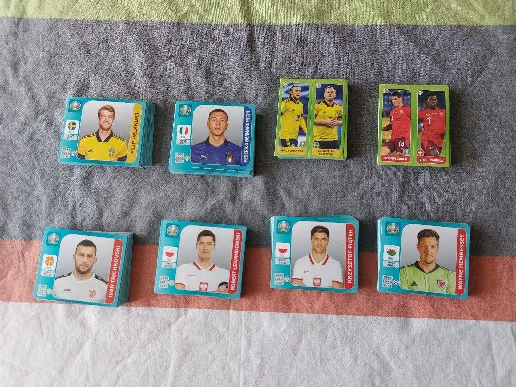 Panini UEFA 2020 Lot 385 stickers, Enlèvement ou Envoi, Neuf, Plusieurs autocollants
