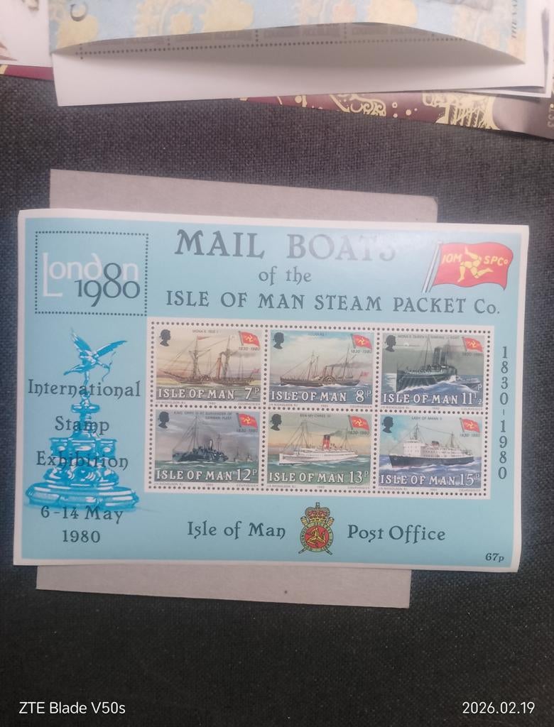 Postzegels Isle of man, Postzegels en Munten, Ophalen of Verzenden