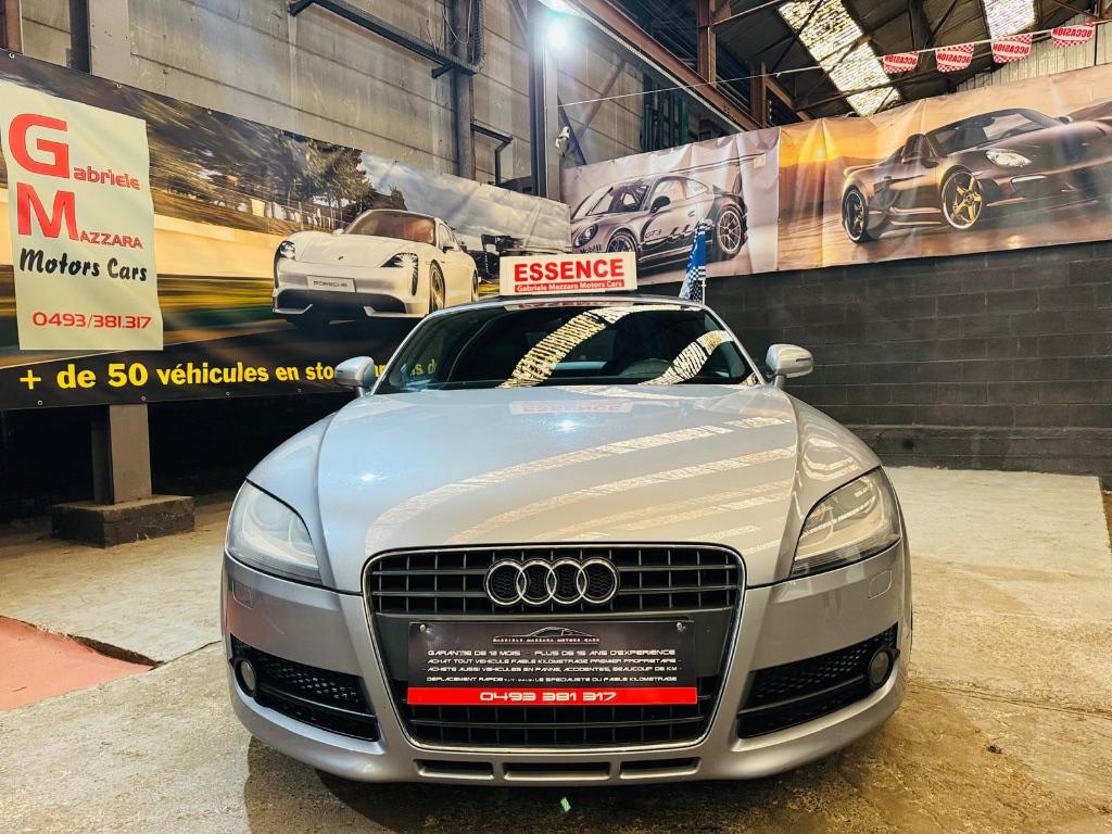 Audi TT Cabriolet 2.0TFSI S-Line GPS Cuir PDC, Cuir, Entreprise, Entretenue par le concessionnaire, Noir