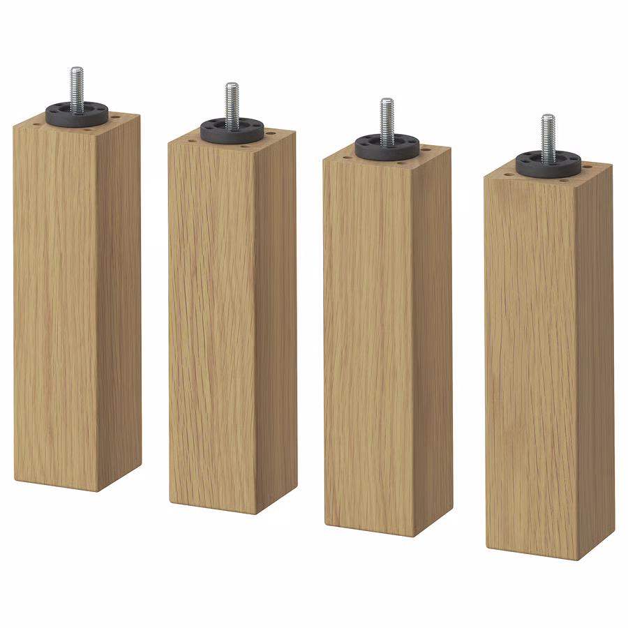 Bedpoten ikea 20cm - 8 stuks, Huis en Inrichting, Ophalen, Zo goed als nieuw