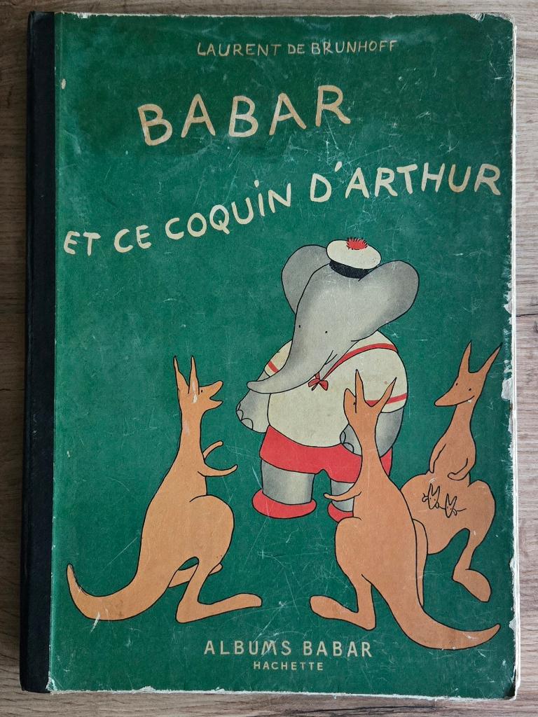 BDEOBabar en deze schurk van Arthur Laurent De BRUNHOFF 1946, Ophalen, Gelezen