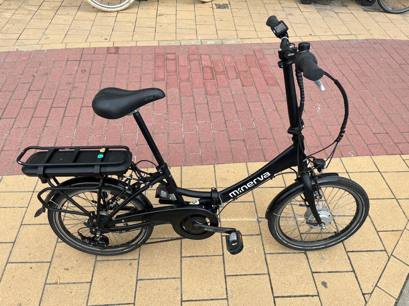 Minerva Elektrische Plooifiets, Fietsen en Brommers, Ophalen, 20 inch of meer, Versnellingen, Zo goed als nieuw
