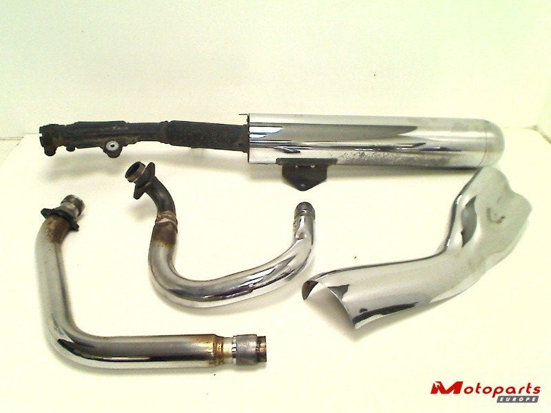 Honda Uitlaat compleet NT 650 V DEAUVILLE 1998-2001 (RC 47), Ophalen of Verzenden, Gebruikt