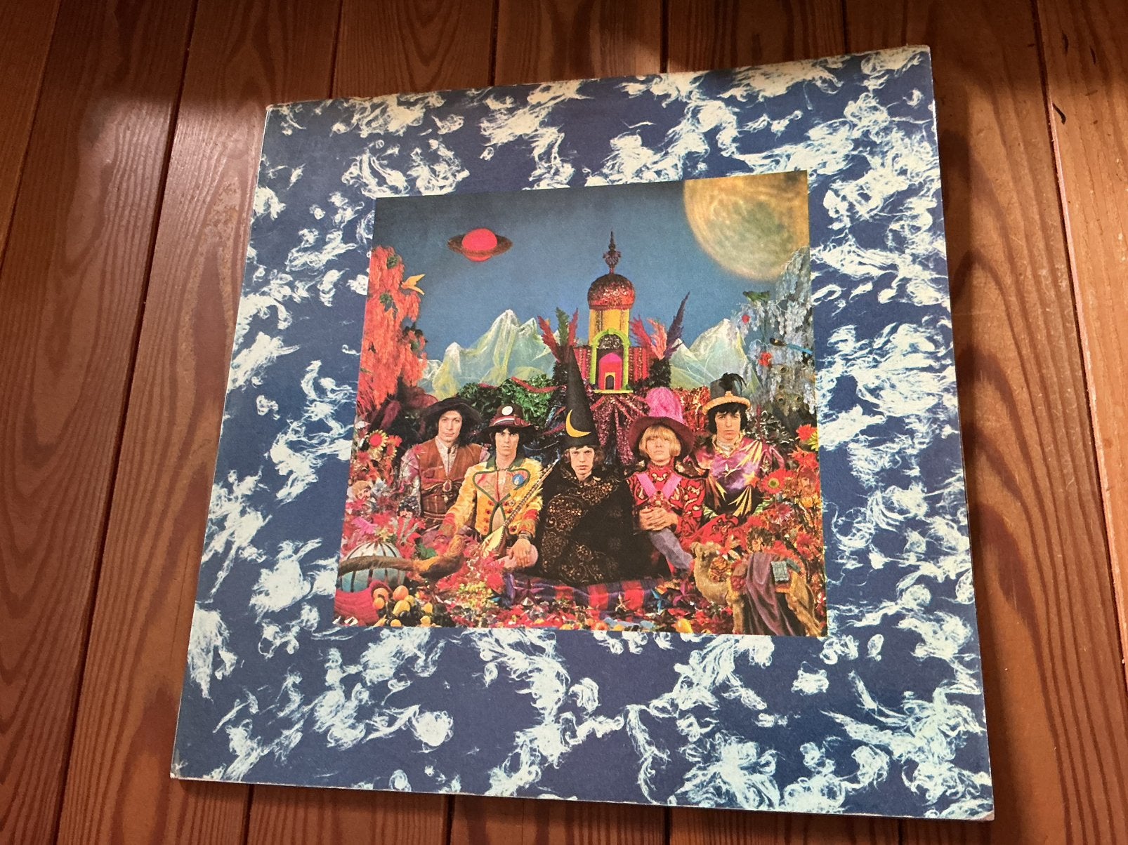 LP The Rolling Stones : leur demande de majestés sataniques, Avec pochette intérieure, Enlèvement ou Envoi, Utilisé, Rock classique