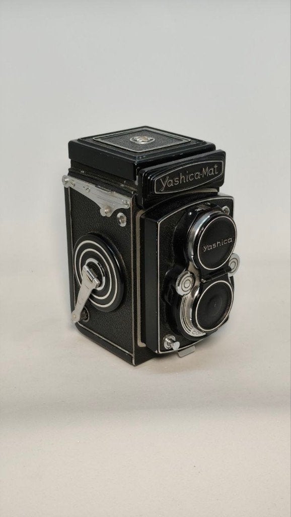 Yashica-Mat TLR (120 format moyen) — Testé avec un film !, Enlèvement ou Envoi, Utilisé, Reflex miroir, Autres Marques