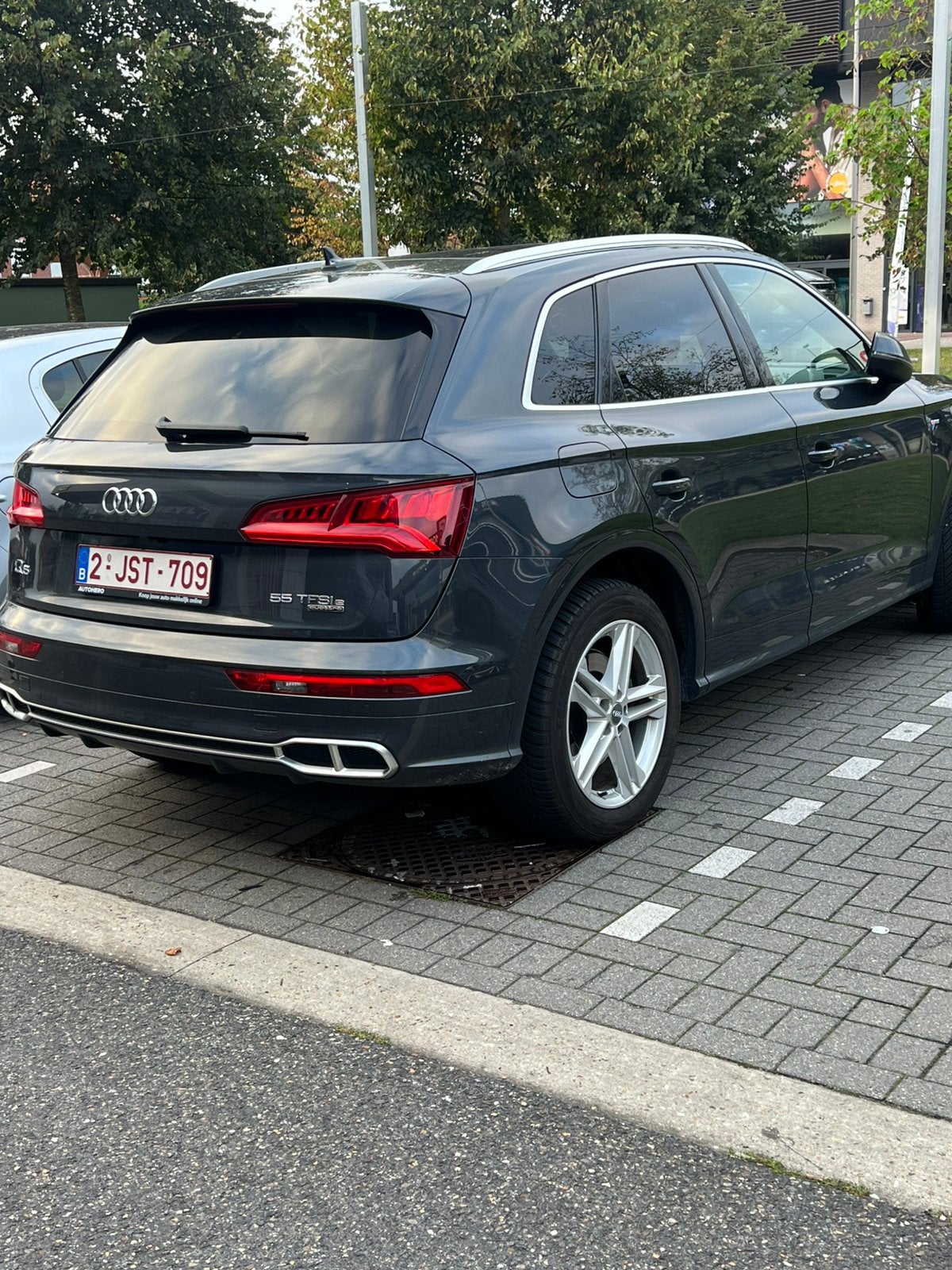 Audi q5 2020 55 tfsie pano, s-line, Auto's, Automaat, Dealer onderhouden, Q5, SUV of Terreinwagen