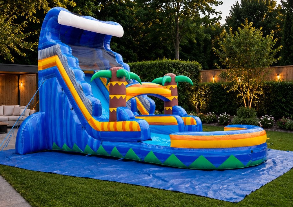 Château gonflable Slide à vendre normalement 5433,79€, Enlèvement, Neuf