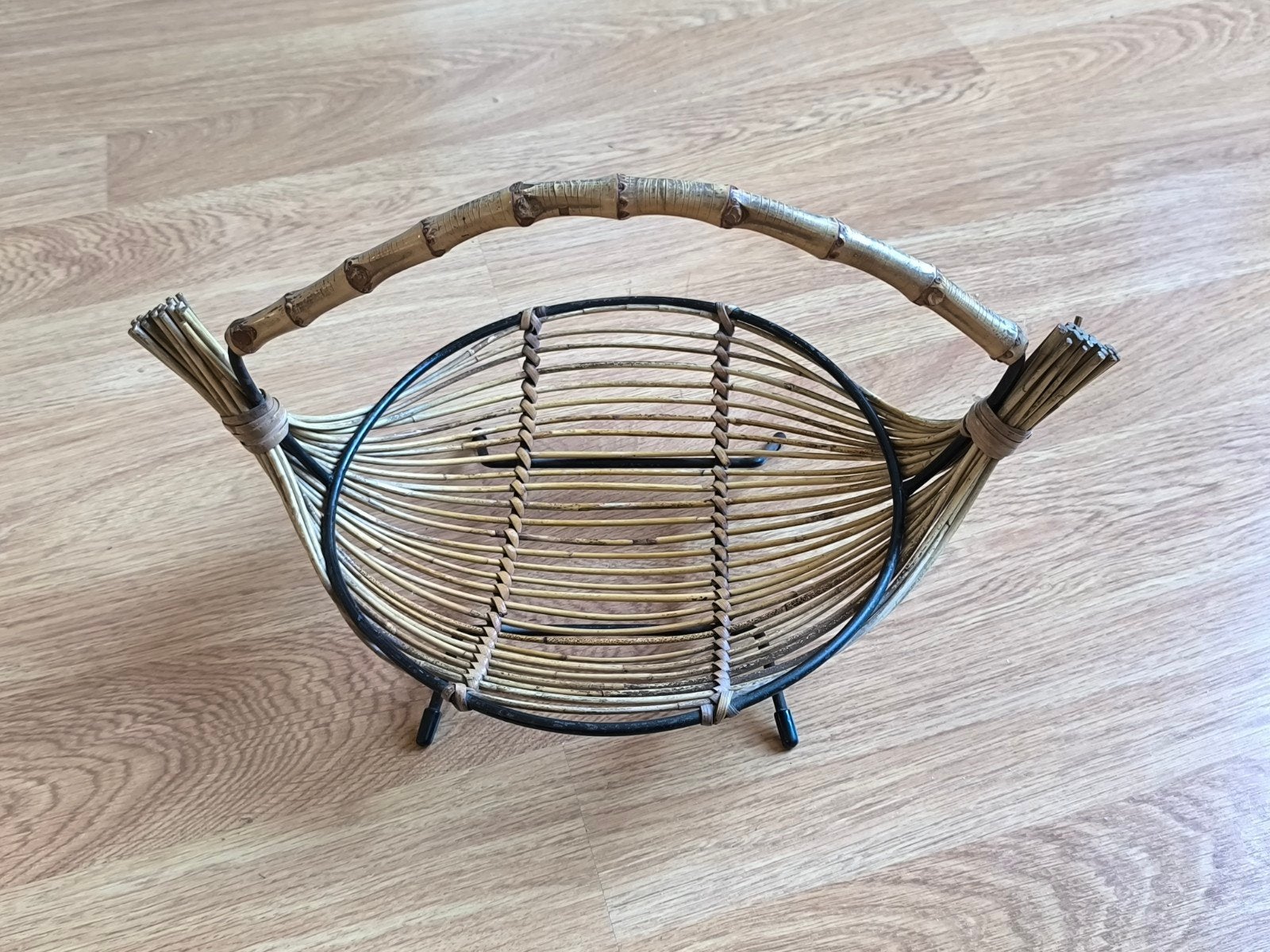 Mid Century fruitmand, Enlèvement ou Envoi
