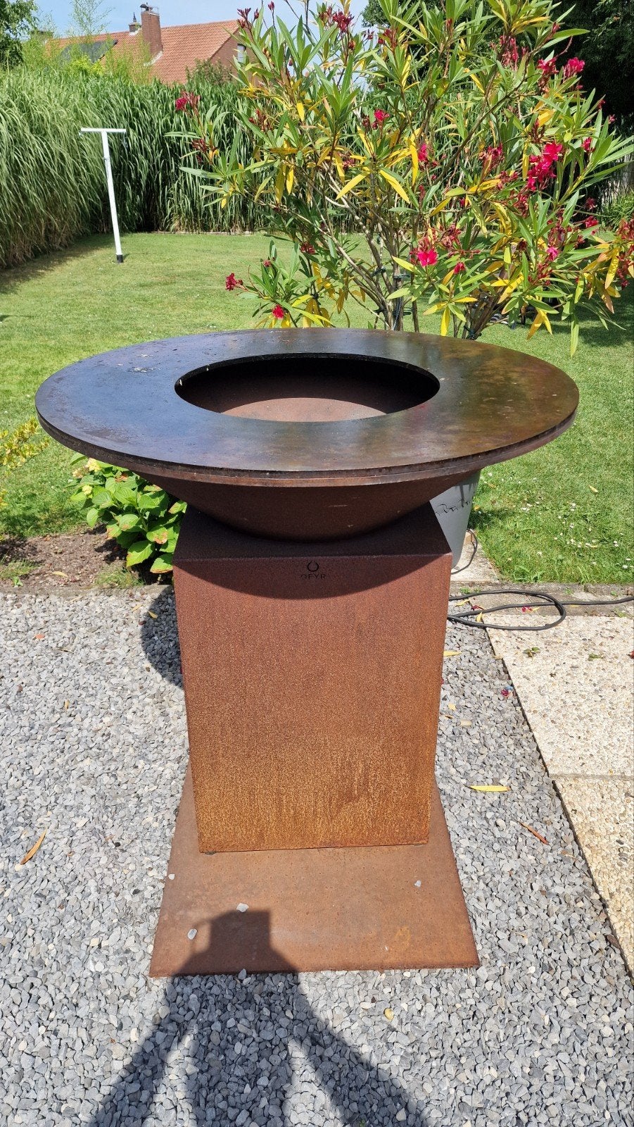 Ofyr 100 classic + foodbumper, Tuin en Terras, Houtskoolbarbecues, Ophalen