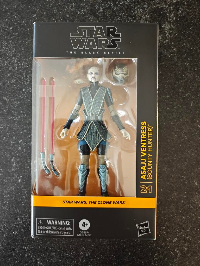 Star wars the black series Asajj ventress, Verzamelen, Star Wars, Ophalen