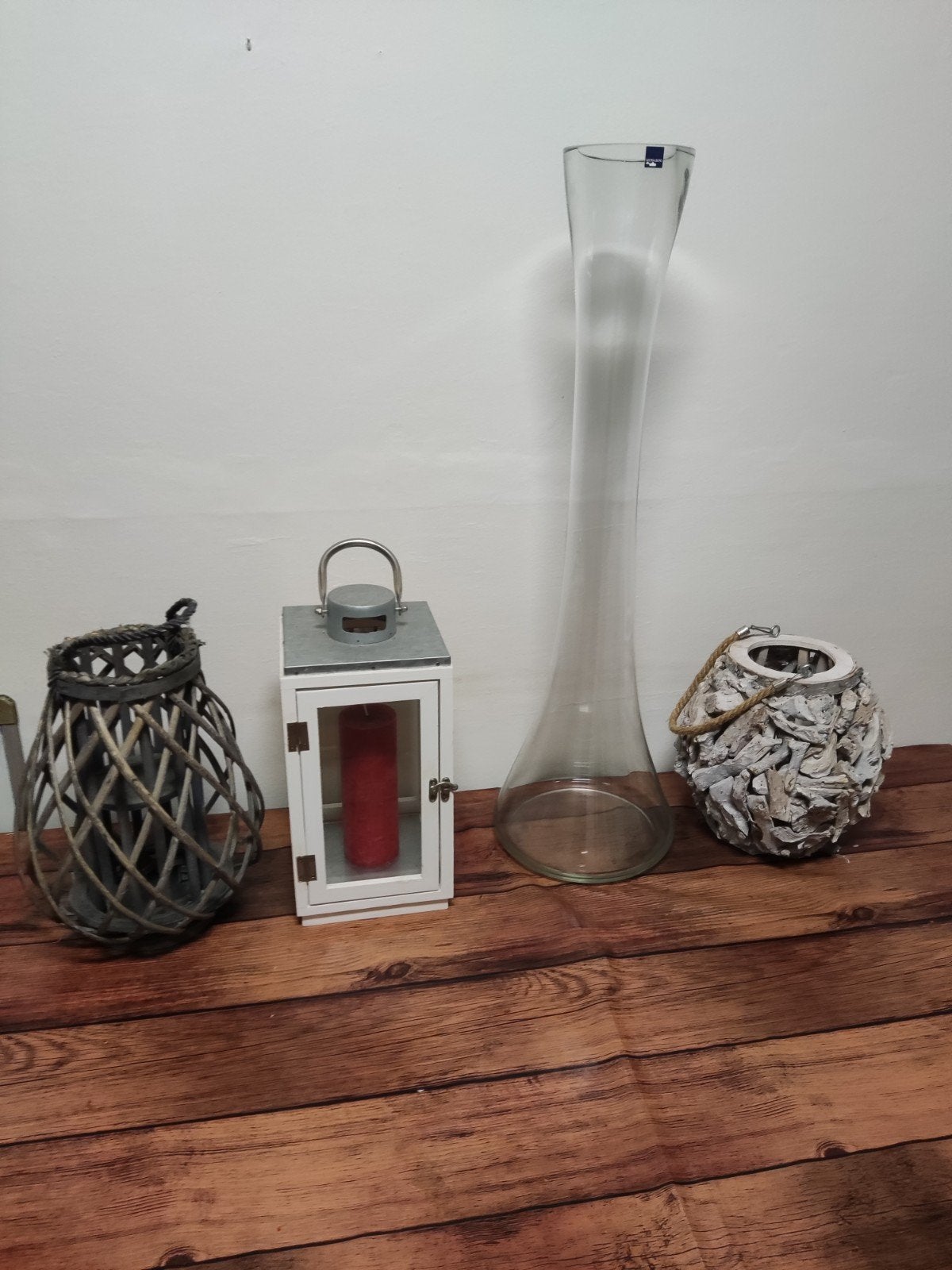 mooie hoge vaas en decoratie., Ophalen