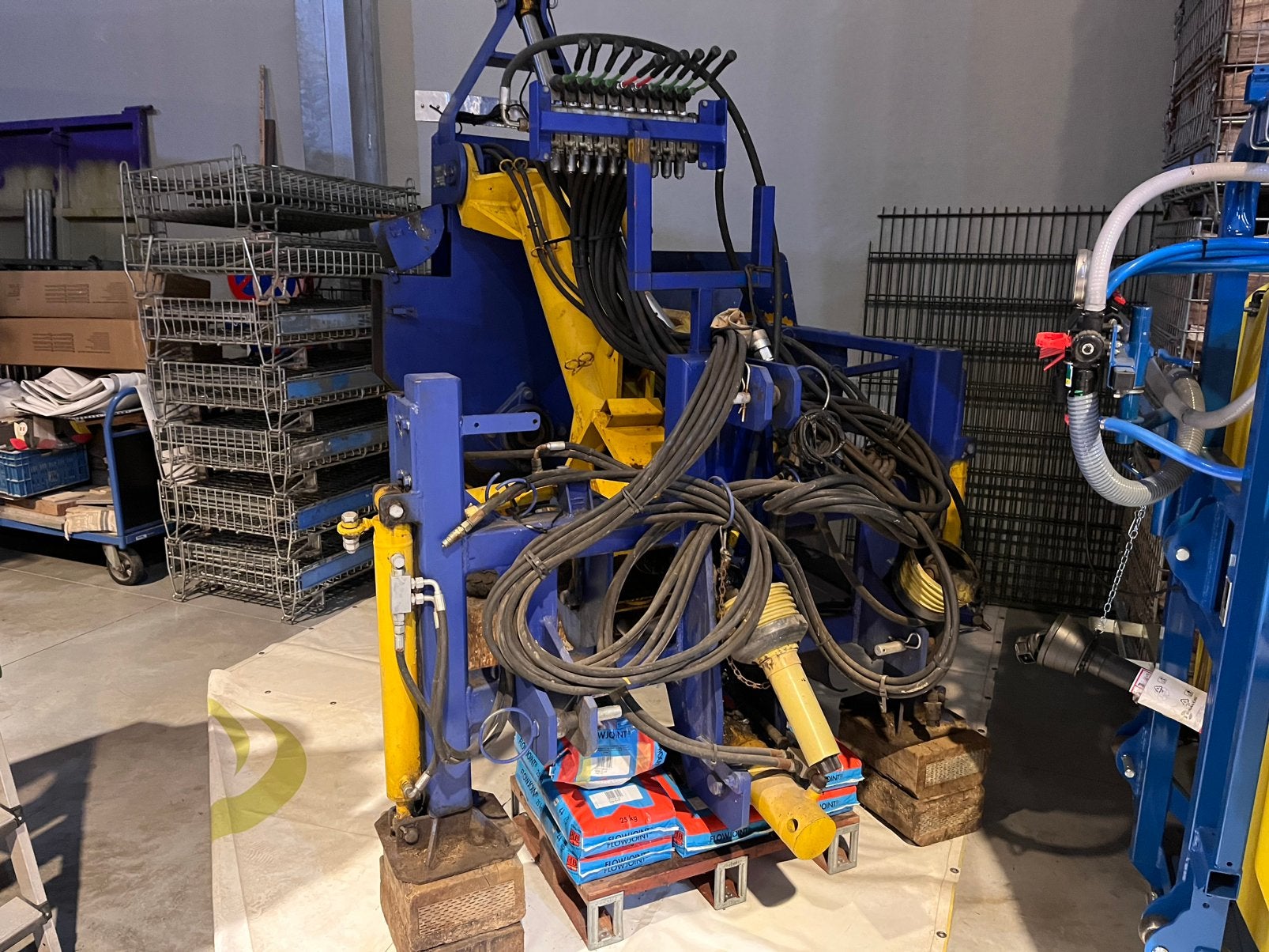 Stronkenfrees tractor, Ophalen