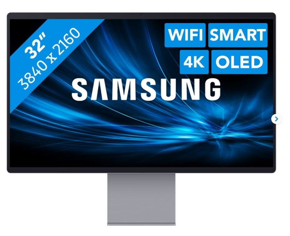 Samsung Smart Monitor M9 M90SF LS32FM902SUXEN QD-OLED, Computers en Software, Monitoren, Nieuw, Ultra HD (4K), 151 t/m 200 Hz
