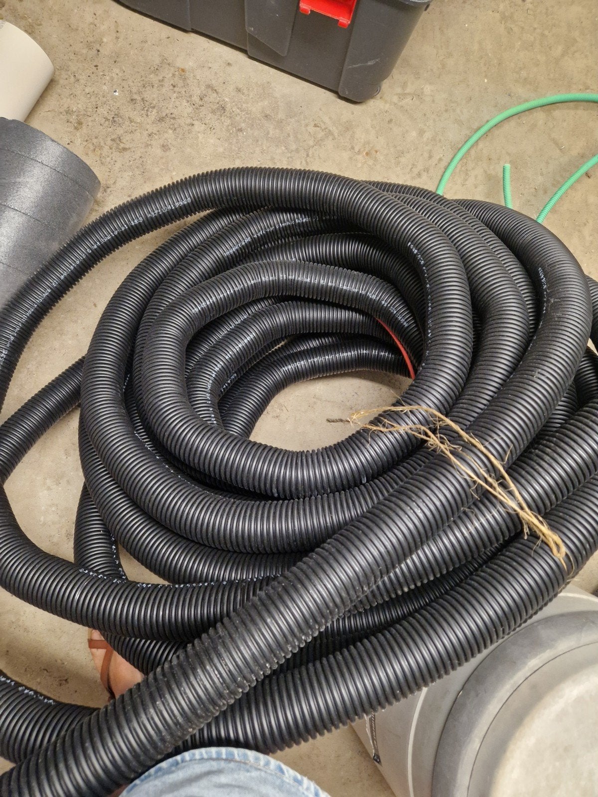 ventilatie pakket, Ophalen