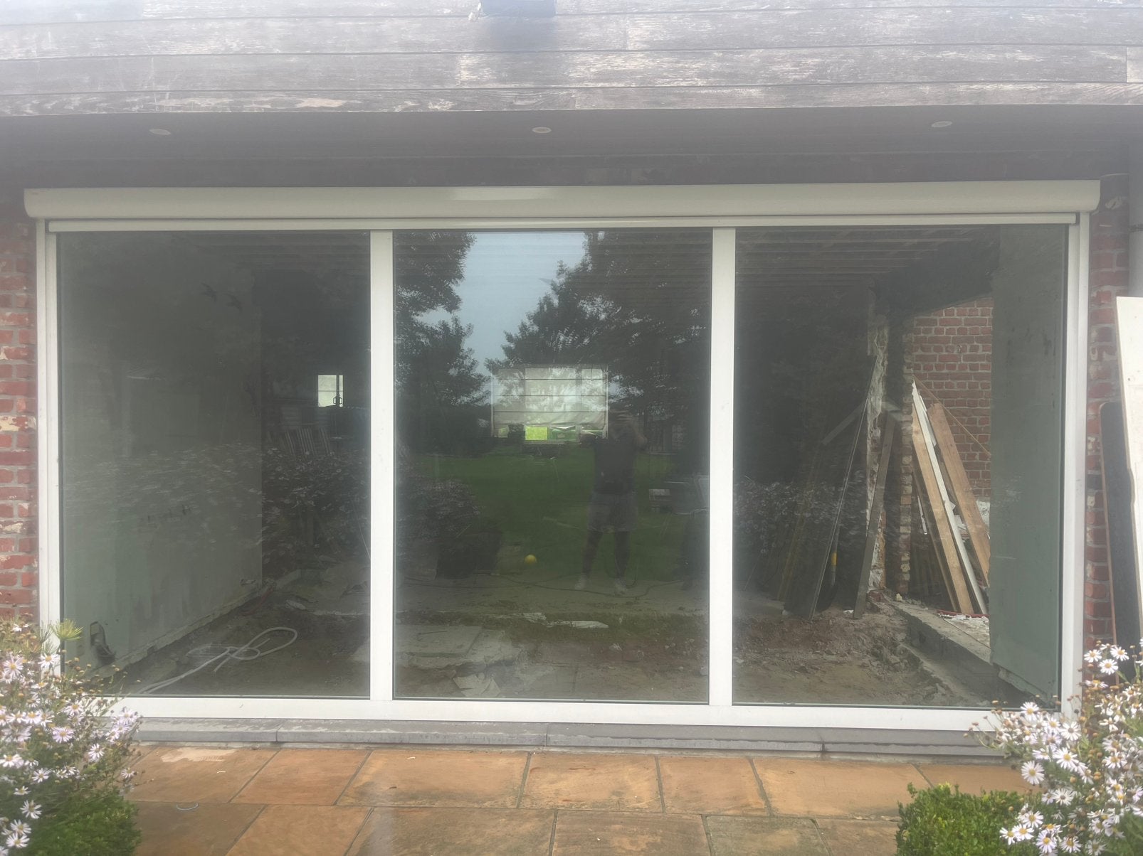 Groot raam Aluminium, Ophalen, Zo goed als nieuw, Aluminium