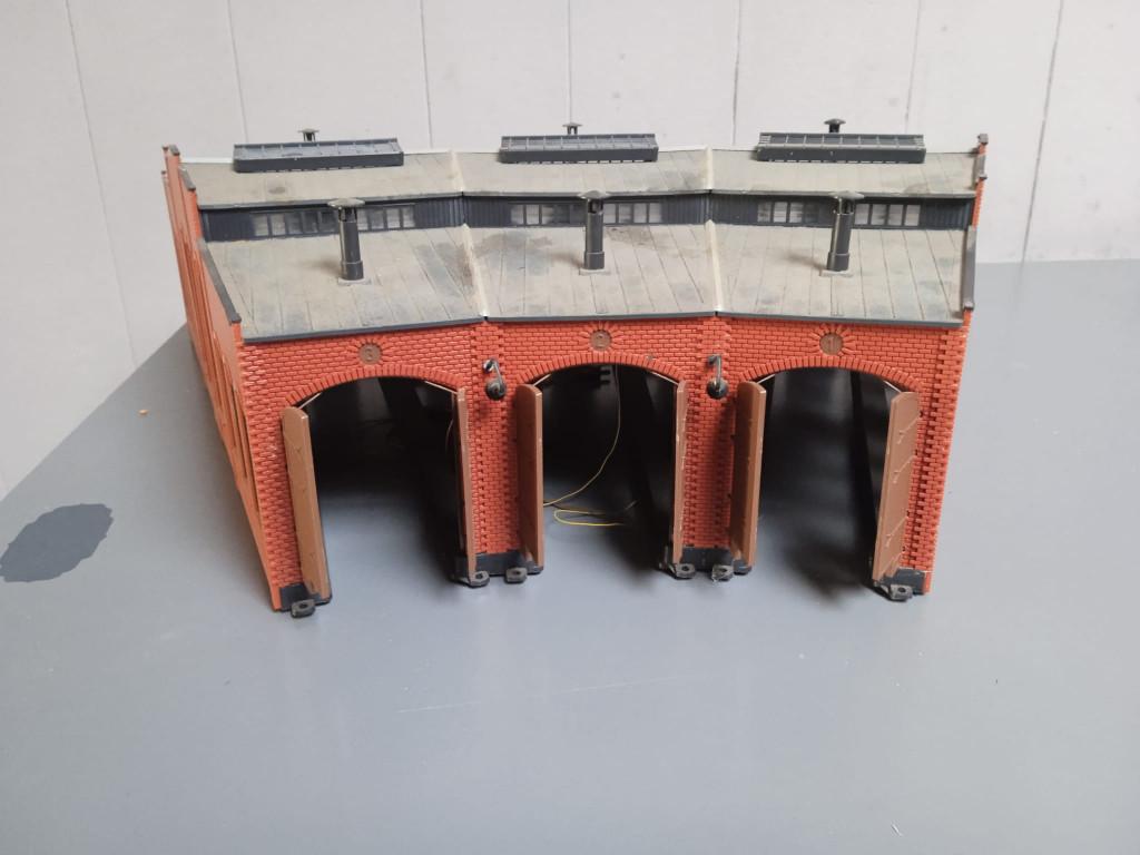 Marklin 7288 HO Locomotievenlood/depot, Ophalen of Verzenden, Gebruikt, Brug, Tunnel of Gebouw, Märklin