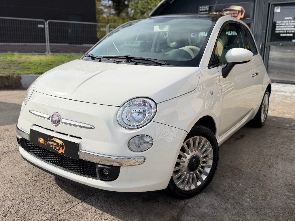 Fiat 500 1.2i Lounge 1er Propriétaire Garantie 12 Mois, Autos, 1242 cm³, Euro 5, Achat, Berline