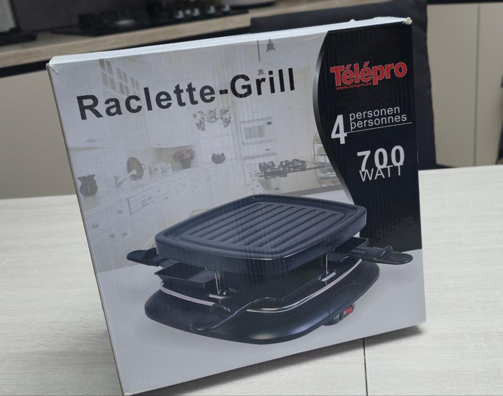 Appareil pour raclette, Enlèvement
