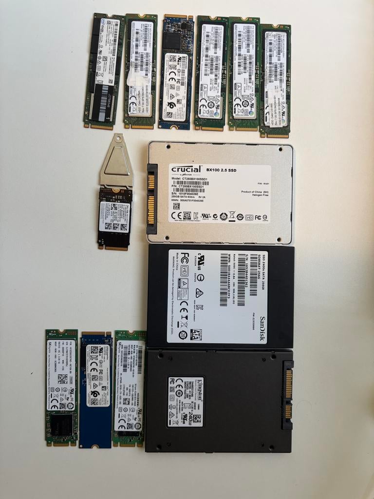 Ssd’s, Computers en Software, Harde schijven, Intern, Ophalen of Verzenden, Zo goed als nieuw, Desktop