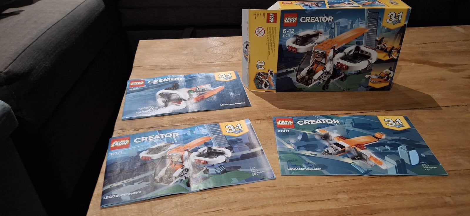Lego creator 3 in 1 set 31071, Kinderen en Baby's, Ophalen, Inclusief instructies, Lego, Zo goed als nieuw