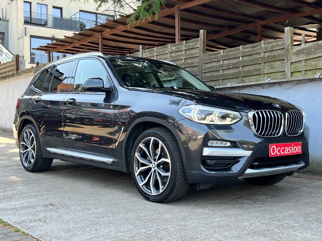 BMW X3 2.0 dA xDrive20 4x4 sportpakket (volledige optie), 1995 cc, 4 cilinders, Zwart, Leder