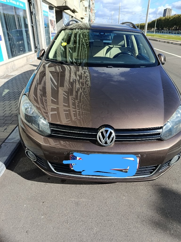 VW GOLF-VARIANT, Auto's, Automaat, Beige, Alcantara, Beige