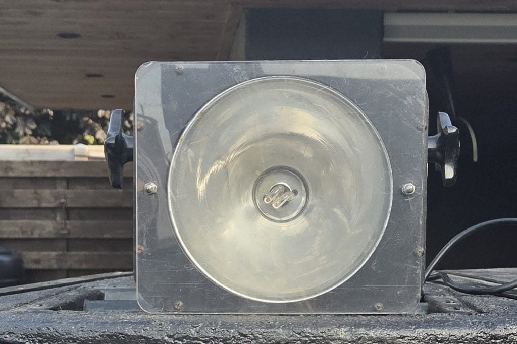 Stroboscooplamp vintage, Ophalen, Gebruikt, Stroboscoopeffect