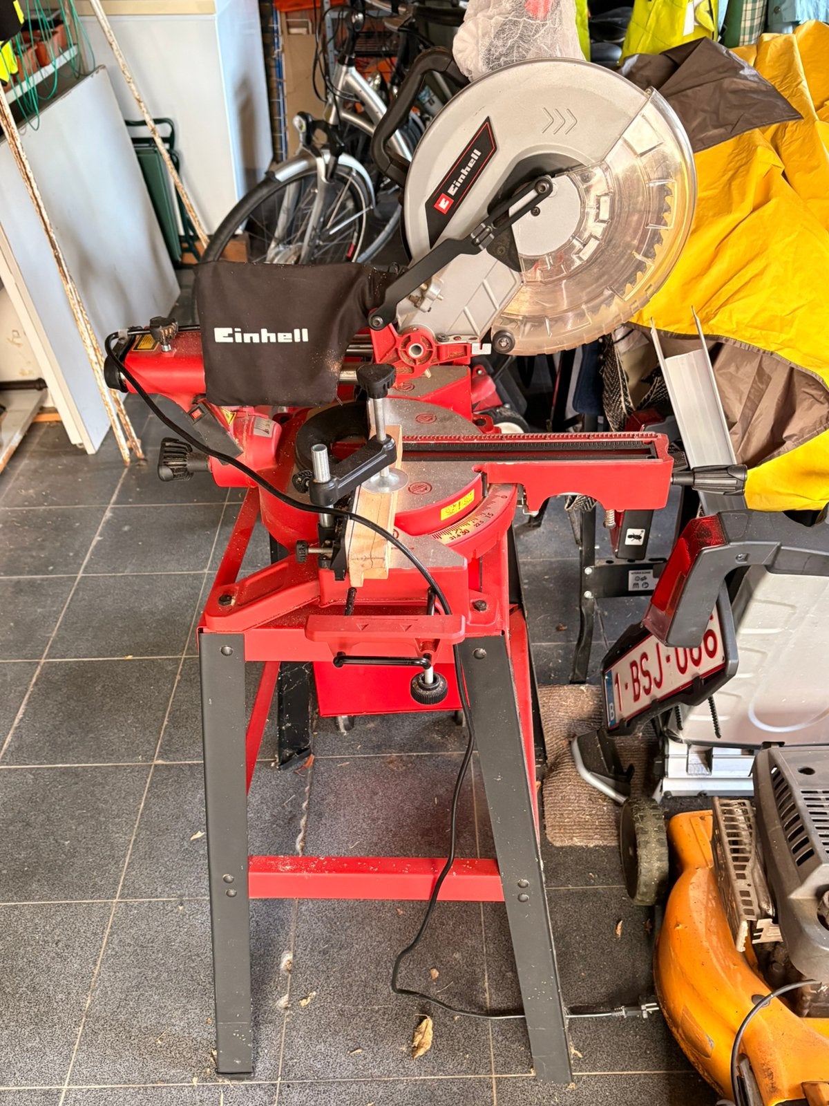 Zaagmachine Einhell, Doe-het-zelf en Bouw, Ophalen, Zo goed als nieuw