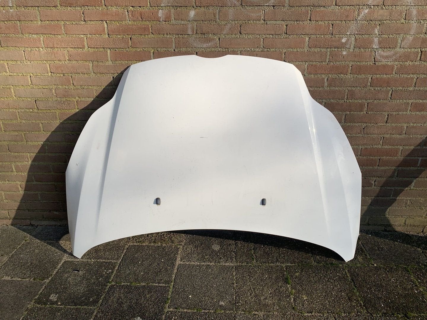 motorkap ford focus III 2010 tot 2014 wit, -, Enlèvement, -, Avant