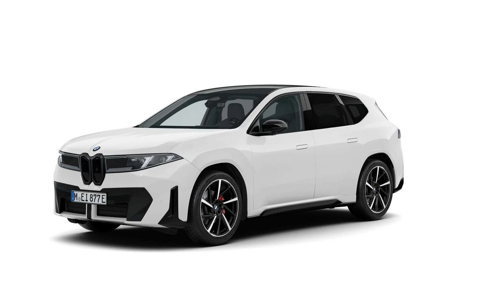 BMW iX3 50 xDrive M Sport PRO / PANO / TREKHAAK / STUURVERW, Auto's, Automaat, Gebruikt, Zwart, Wit
